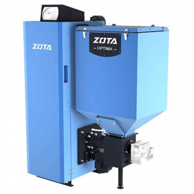 Твердотопливный пеллетный котел ZOTA Optima 40 кВт